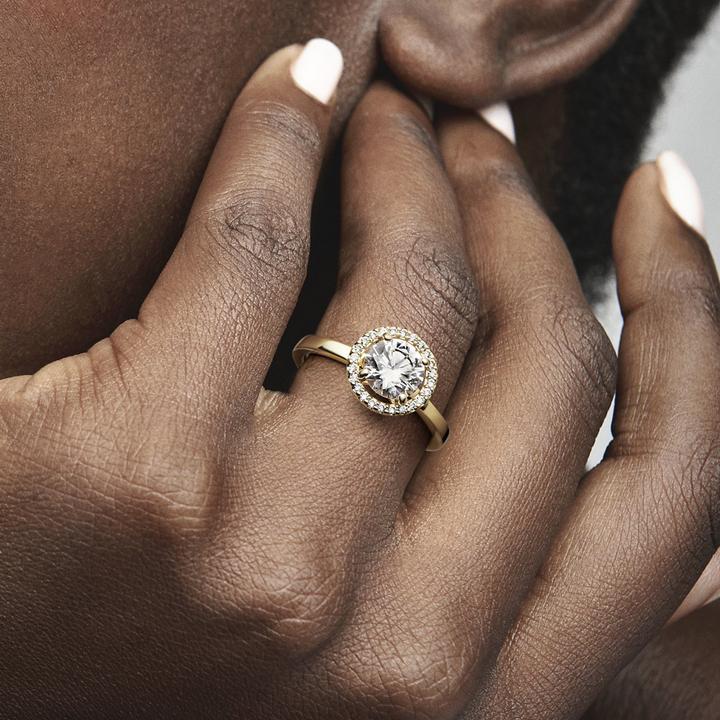 Produktbild Pandora Funkelnder Runder Strahlenkranz Ring (60)