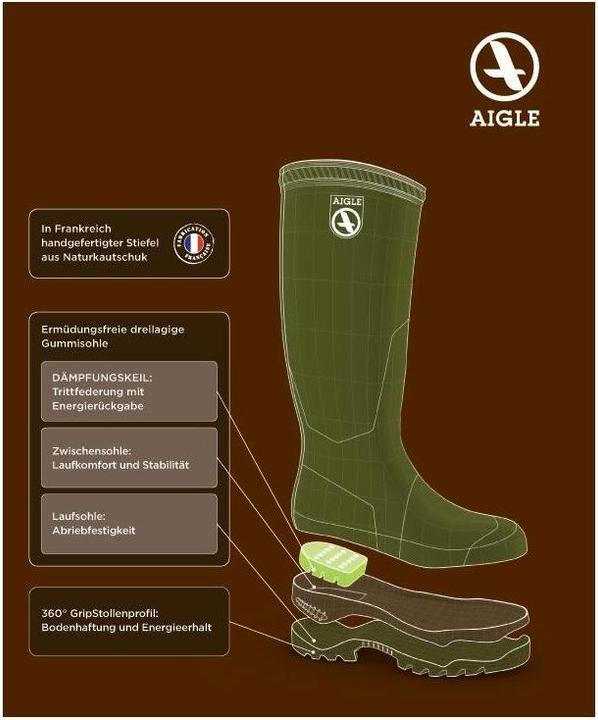 Actual product image Aigle Parcours 2 Gummistiefel (44)