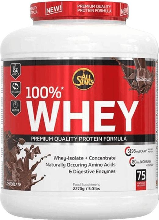 Image du produit All Stars 100% Whey (Chocolat, 1 pcs, 2270 g)