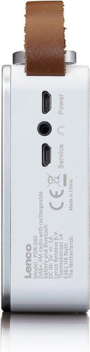 Actual product image Lenco PDR-040 (FM, DAB+, Bluetooth)