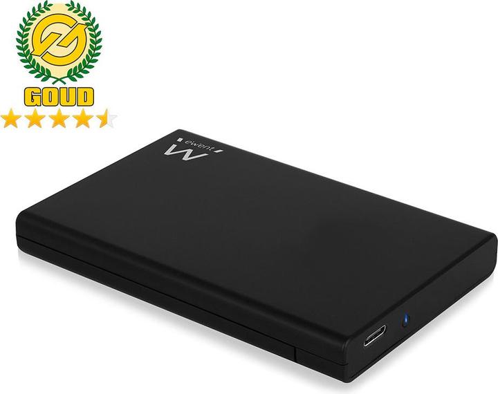Actual product image Ewent EW7072 Storage Drive Enclosure 2.5" HDD / SSD Enclosure Black (2.5")