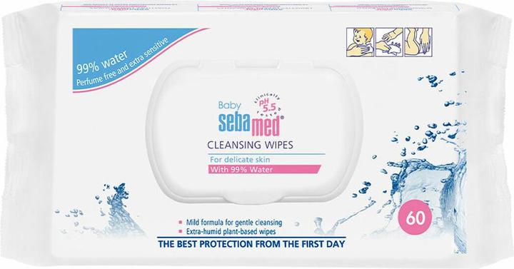 Produktbild Sebamed BABY toallitas limpiadoras 60 u (60 Stück)