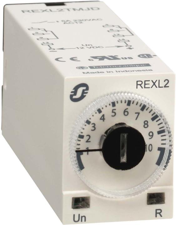 Immagine prodotto Schneider Electric 2 CO On Delay timer 230V AC REXL2TMP7