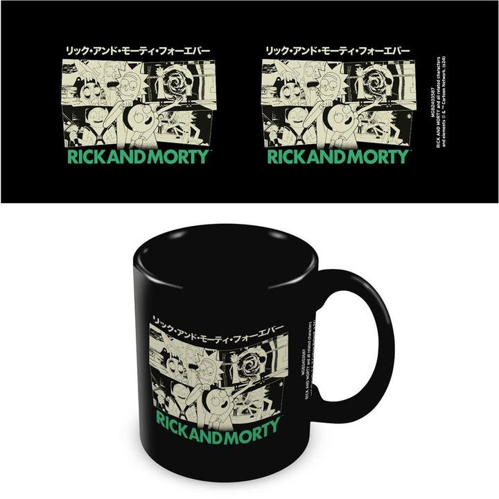 Produktbild Rick And Morty Kaffeebecher Japanisch (315 ml, 1 x)
