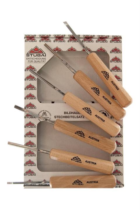 Produktbild Stubai Mikro-Schnitzeisensatz, 100 mm, 6-teilig