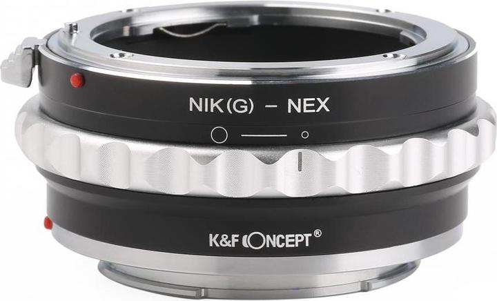 Image du produit K&F Concept Adaptateur d'objectif de haute précision, cuivre, NIK (G)-NEXII