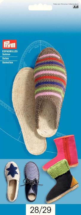 Actual product image Prym Espadrilles soles