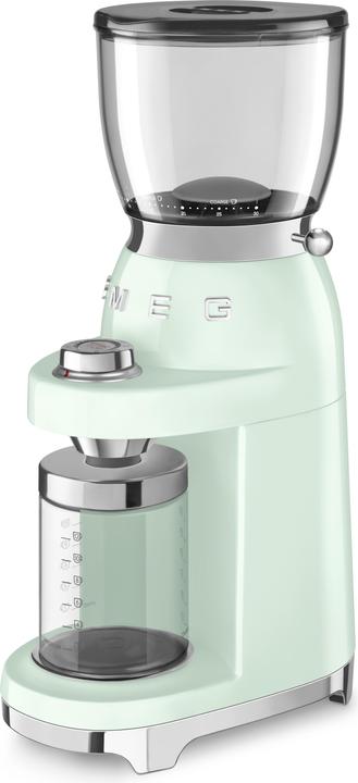 Actual product image Smeg CGF11PGEU 50's style, die-cast aluminium housing, lacquered, pastel green