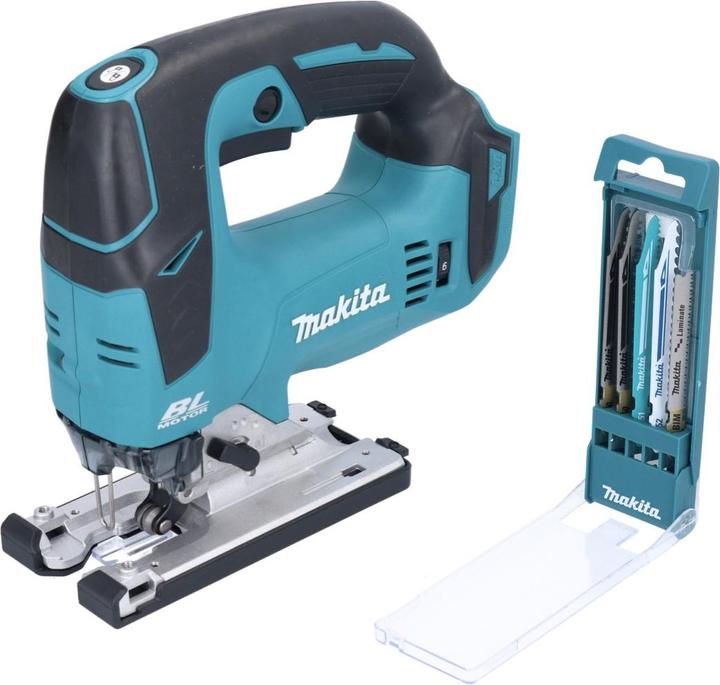Image du produit Makita DJV 182 Z Scie sauteuse sans fil 18 V Brushless + 5 pces de lames - sans batterie, sans chargeur