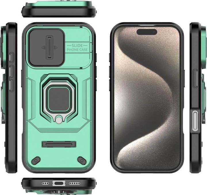 Immagine prodotto Cover-Discount iPhone 16 Pro - Custodia Armor con cavalletto (Apple iPhone 16 Pro)