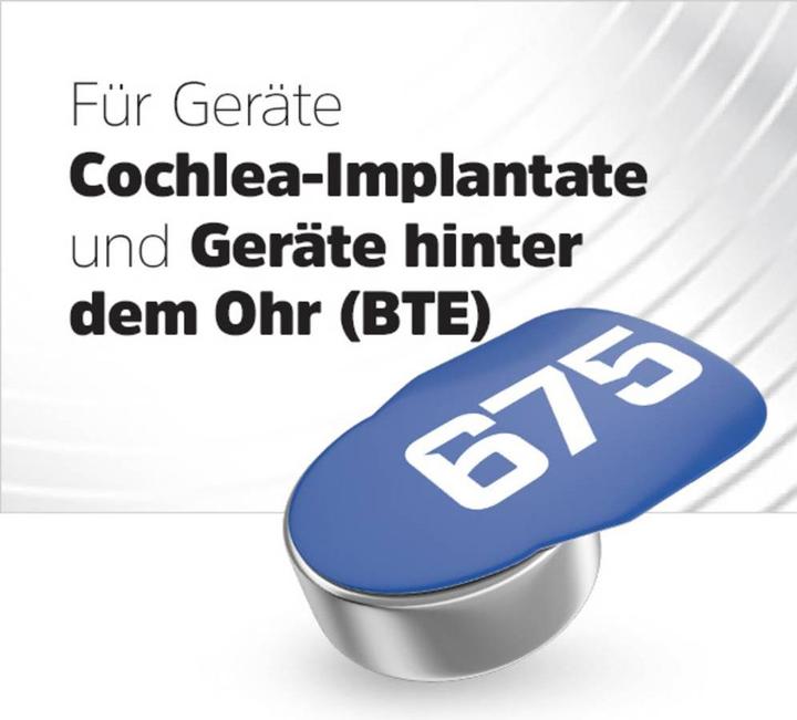 Produktbild Energizer Hörgerätebatterie 675 (4 Stk., 675, 635 mAh)