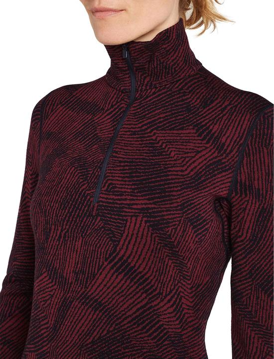 Produktbild Icebreaker Women's 260 Vertex L/S Half Zip Frozen Forms (M)