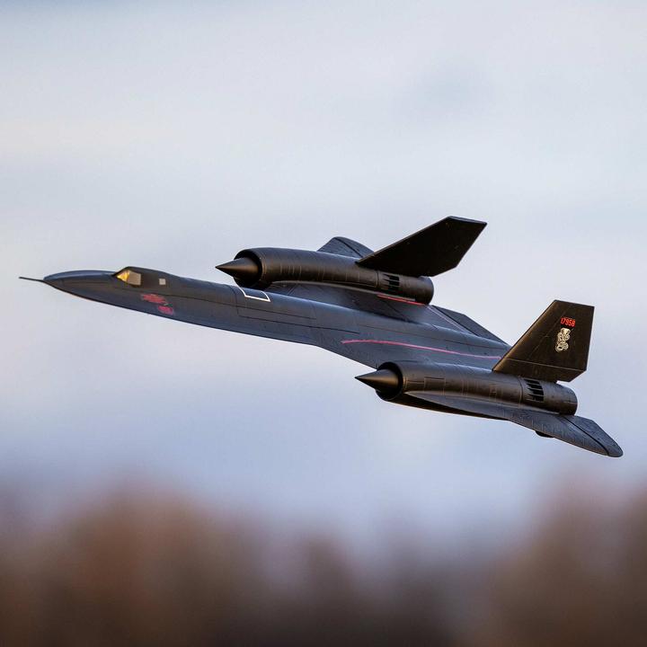 Produktbild E-Flite SR-71 Blackbird Twin 40mm EDF BNF Basic mit AS3X und SAFE Select (Jet)