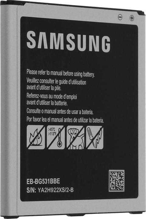 Actual product image Samsung EB-BG531BBE 2600 mAh battery