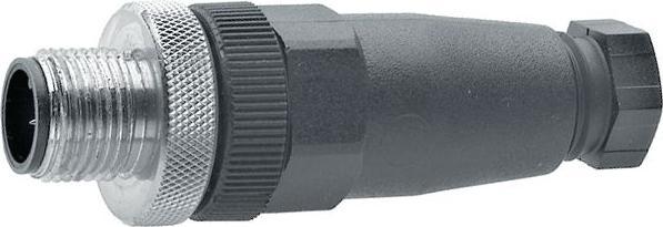 Produktbild Belden Kabelstecker M12 4pol M12 Pole 4