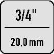 Immagine prodotto HAZET Chiave dinamometrica 6160-1CT ∙ Nm min-max: 600 - 1600 Nm ∙ Tolleranza: 3% ∙ Attacco quadro, … (1", 600 Nm, 1600 Nm)