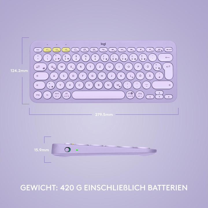 Immagine prodotto Logitech K380 (CH, Senza fili)