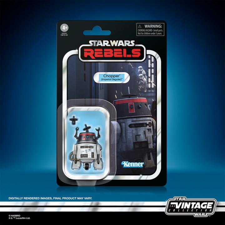 Produktbild Hasbro Star Wars: Rebels Vintage Collection Actionfigur Chopper (Imperial Disguise) 6 cm