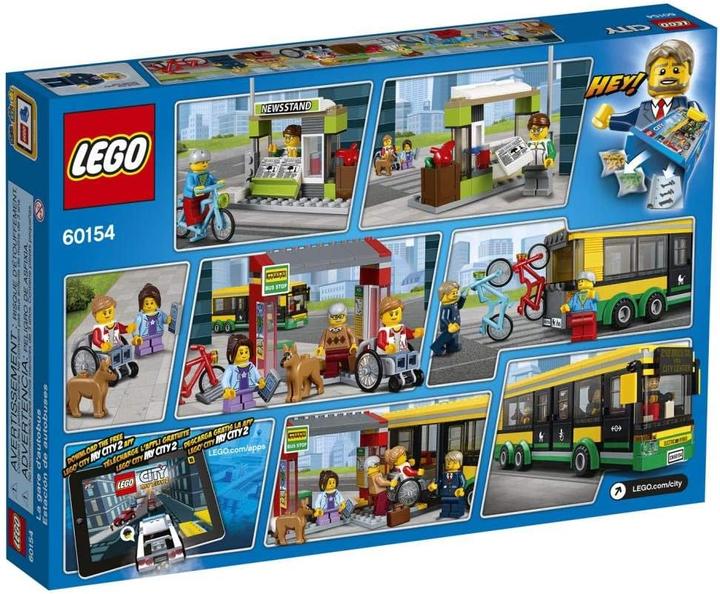 Immagine prodotto LEGO Stazione degli autobus (60154, LEGO City)