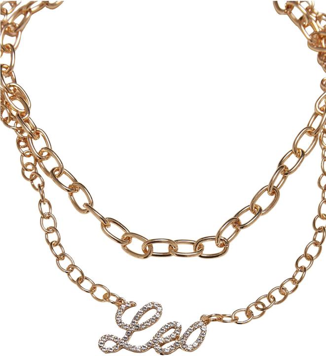 Urban Classics Diamond Zodiac Golden Necklace (Eisen, Zink)