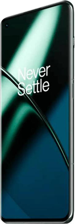Produktbild OnePlus 11 (128 GB, Eternal Green, 6.70", Hybrid Dual SIM + eSIM, 50 Mpx, 5G)