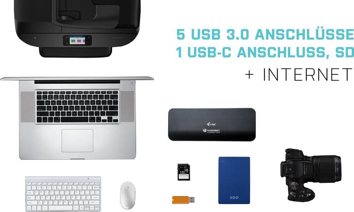 Actual product image i-tec Thunderbolt 3 Dual Dock (Thunderbolt, 5 Ports)