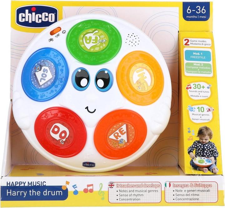 Actual product image Chicco Harry the Drum (Italian, English, French, German, Portuguese, Spanish)