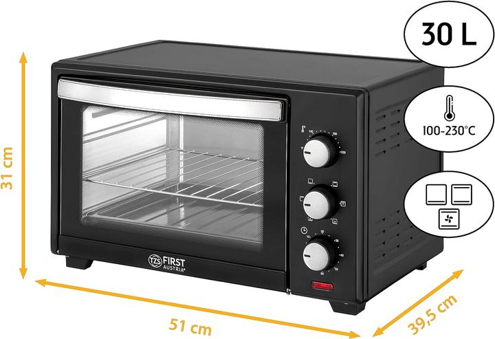 Produktbild First Austria Electric oven FA-5043-1 (30L)