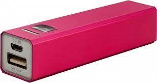 Immagine prodotto Peter Jäckel Power Bank MNI TUBE 2600mAh pink