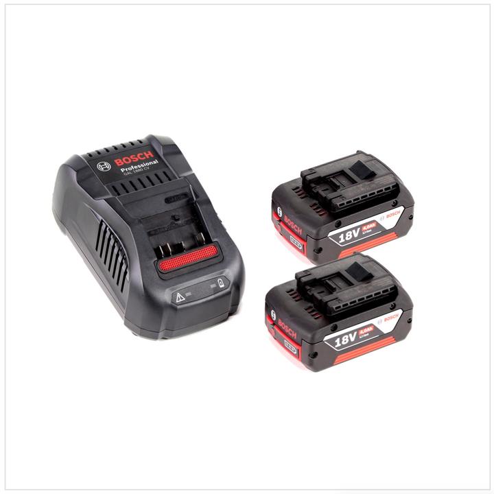 Image du produit Bosch Professional Bosch GAS 18V-1 Professional Li-Ion Aspirateur à Main sans fil + 2x Batteries GBA 4,0 Ah + Chargeur