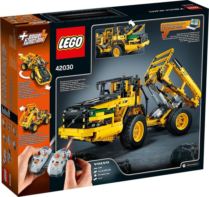Produktbild LEGO Technic VOLVO L350F Radlader (42030, LEGO Technic, LEGO Seltene Sets)