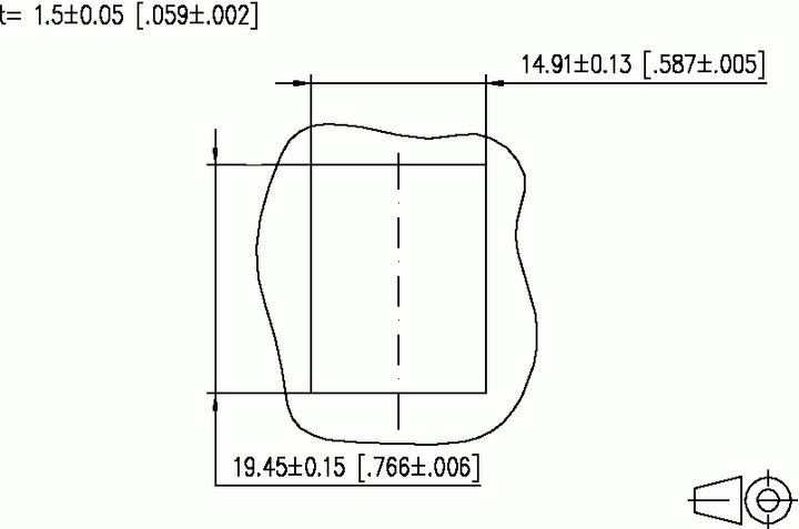 Produktbild Metz Connect Keystone Modul CAT 6A (Keystone Modul)
