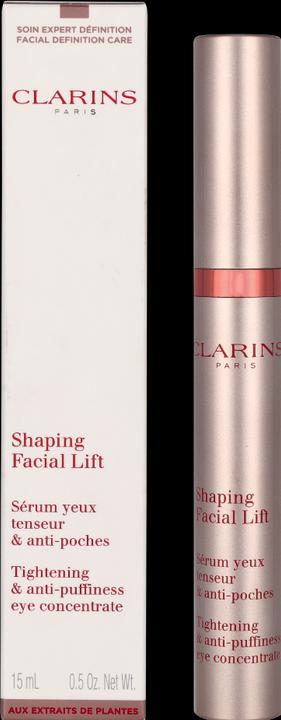 Immagine prodotto Clarins V Shaping Lift Facial Tightening e concentrato anti-borse per gli occhi (Siero, 15 ml, Giorno)