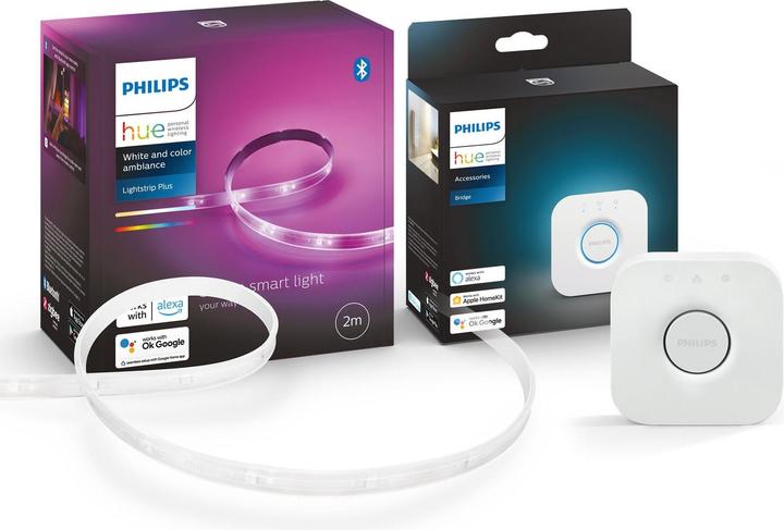 Philips Lightstrip Plus starterset (Veelkleurig, 1.40 cm, Interieur)