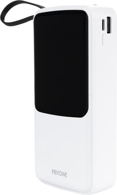 Actual product image Wekome Power bank USB-C/Lightning/MicroUS (20000 mAh, 12 W, 12 Wh)