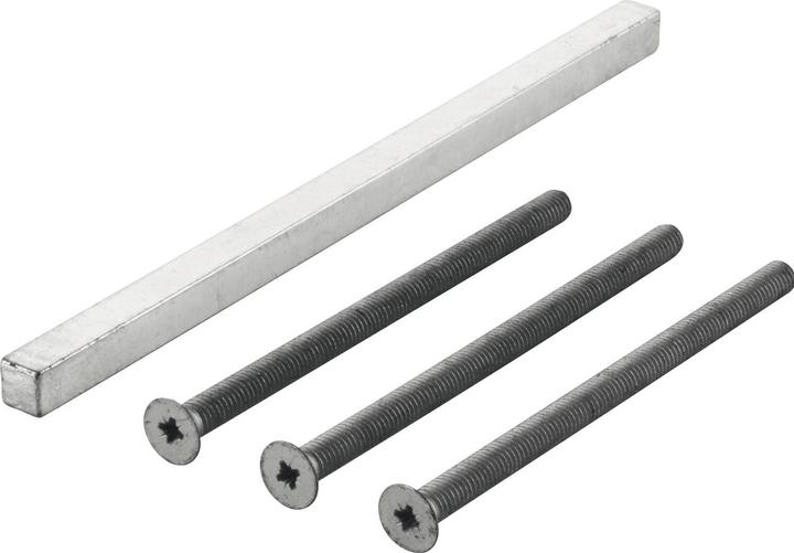 Hoppe Befestigungsset zu LIÈGE - für Drückergarnituren, TS: 92 - 97 mm (Türschildgarnitur)