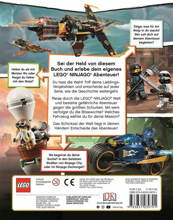 Image du produit LEGO® NINJAGO® Rette die Welt (Allemand, Simon Hugo, 2020)