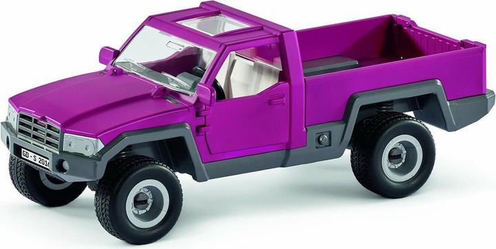 Actual product image Schleich Pick-up with horse trailer
