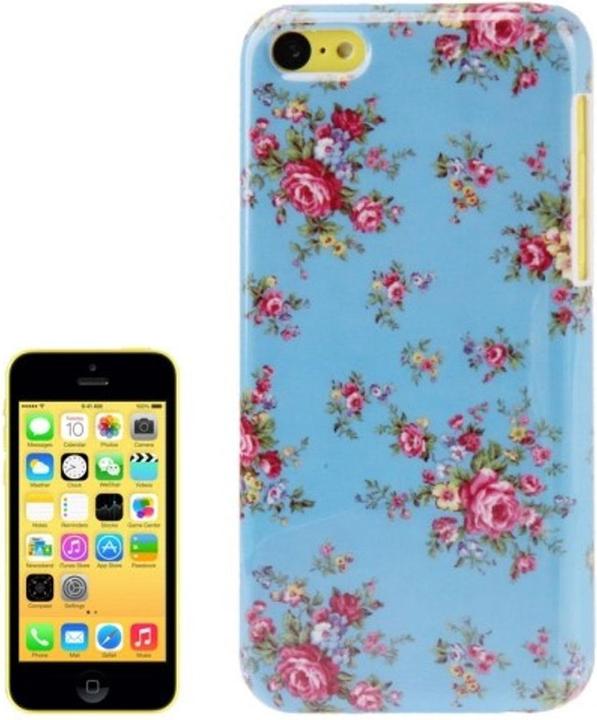 Produktbild König Design Schutzhülle Hard Case für Apple iPhone 5c blume (Apple iPhone 5c)