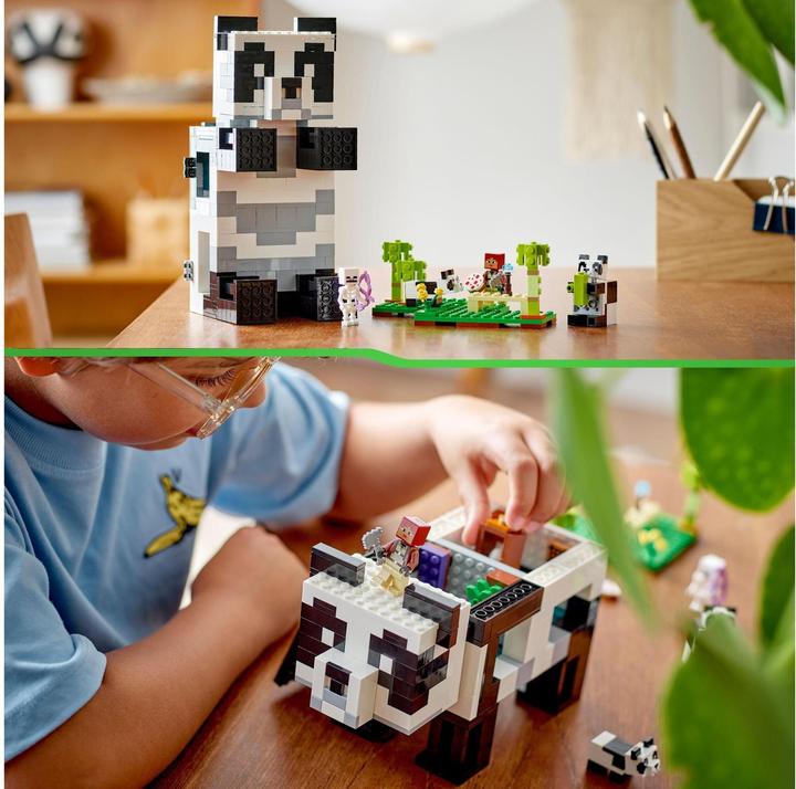 Produktbild LEGO Das Pandahaus (21245, LEGO Minecraft)