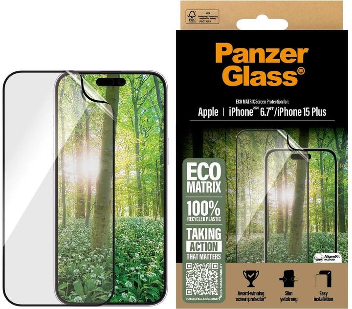 Image du produit PanzerGlass Matrice (1 pièce(s), Apple iPhone 16 Plus)