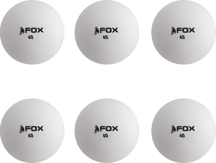 Produktbild Fox TT Tischtennisbälle Darwin 3 Star 6Erpack (6 Stk.)