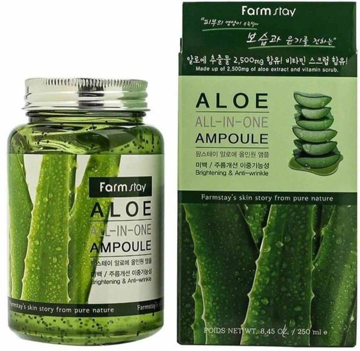 Farm Stay Aloe All-in-one Ampoule (250 ml)