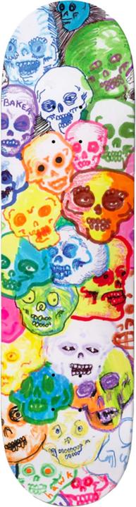 Baker Rainbow Skulls (8")