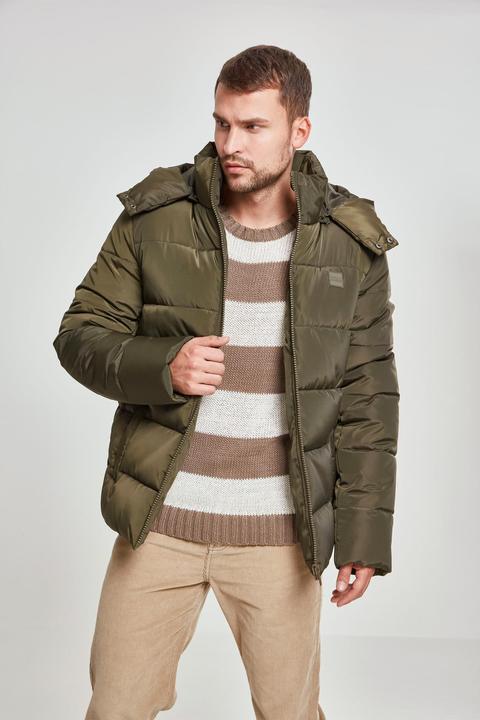 Actual product image Urban Classics Hooded Puffer Jacket (S)