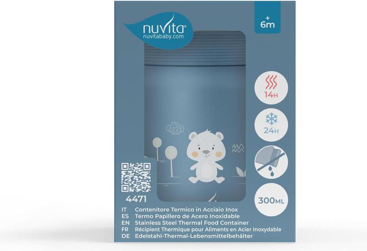 Actual product image Nuvita Thermos blue