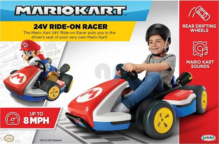 Actual product image Jakks Pacific Mario Kart Ride-On Racer (24 V)