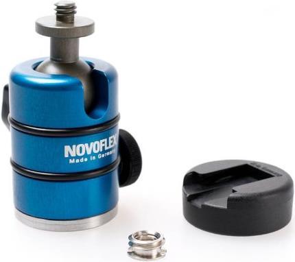 Actual product image Novoflex Panhead 19, ball head with hot shoe (Spherical head)