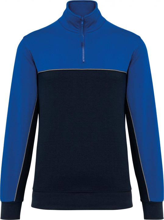 Kariban Sweatshirt umweltfreundlicher Reissverschlusskragen