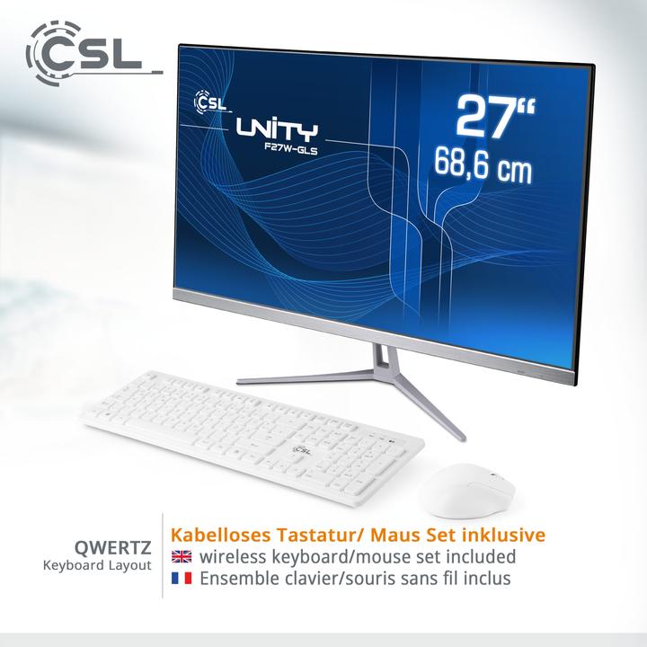 Produktbild CSL Unity – F27W-GLS (Intel Celeron N4120, 16 GB, 512 GB)